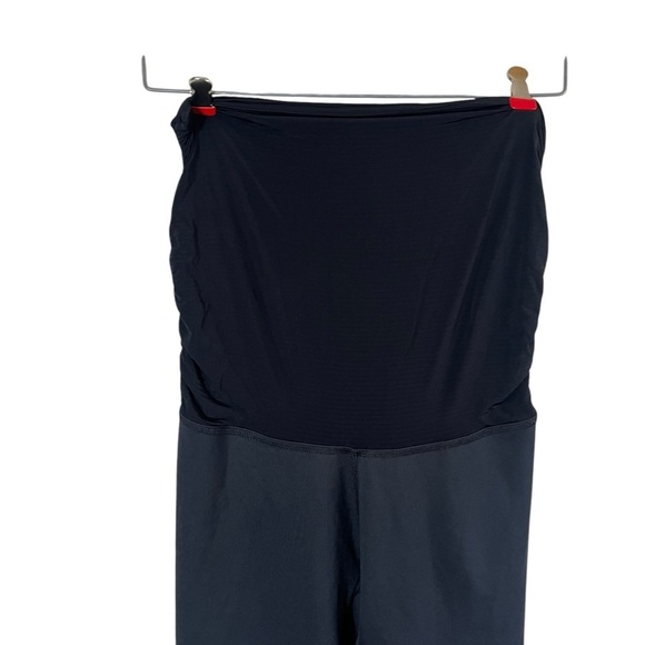 BEYOND THE BUMP x BEYOND YOGA Maternity Black Lace Leggings - Picture 4 of 12